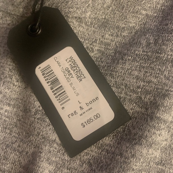 Rag & Bone Clara Torqued Long Sleeve Top. - Picture 10 of 11